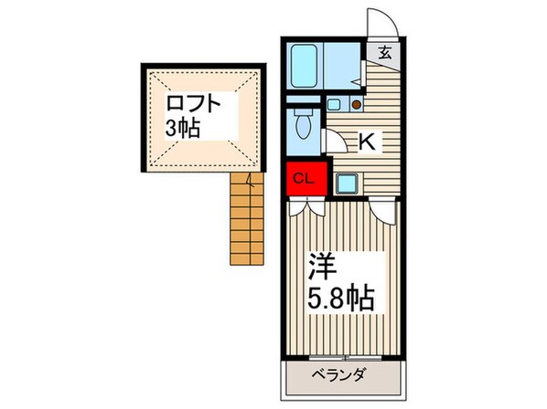 ＨＥＲＭＥＳの物件間取画像